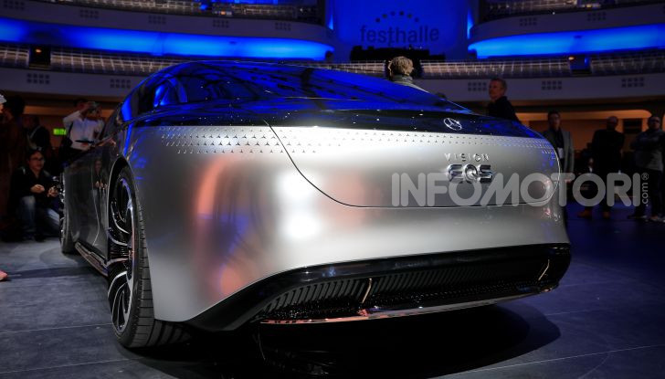Mercedes-Benz Vision EQS: eleganza, tecnologia e prestazioni full electric - Foto 16 di 30