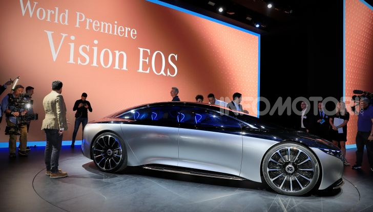 Mercedes-Benz Vision EQS: eleganza, tecnologia e prestazioni full electric - Foto 23 di 30