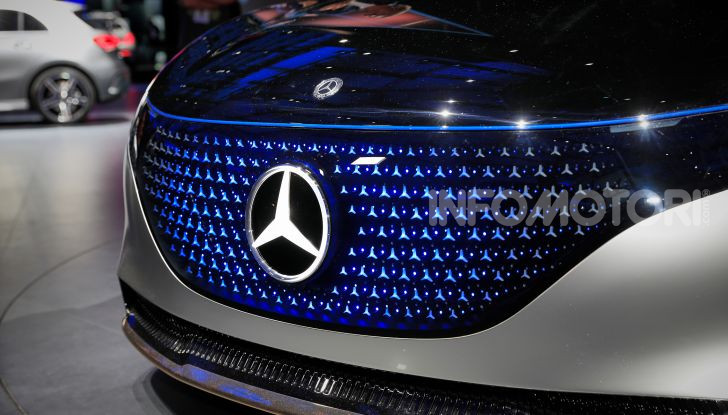 Mercedes-Benz Vision EQS: eleganza, tecnologia e prestazioni full electric - Foto 2 di 30