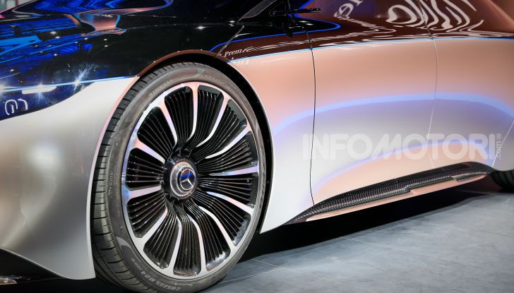 Mercedes-Benz Vision EQS: eleganza, tecnologia e prestazioni full electric - Foto 5 di 30