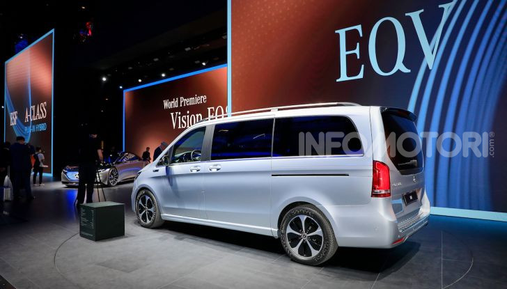 Mercedes Concept EQV: il primo monovolume premium 100% elettrico - Foto 2 di 16