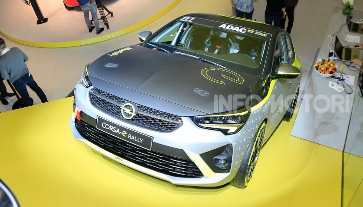 Opel Corsa-e, la prima auto da rally elettrica - Foto 13 di 17