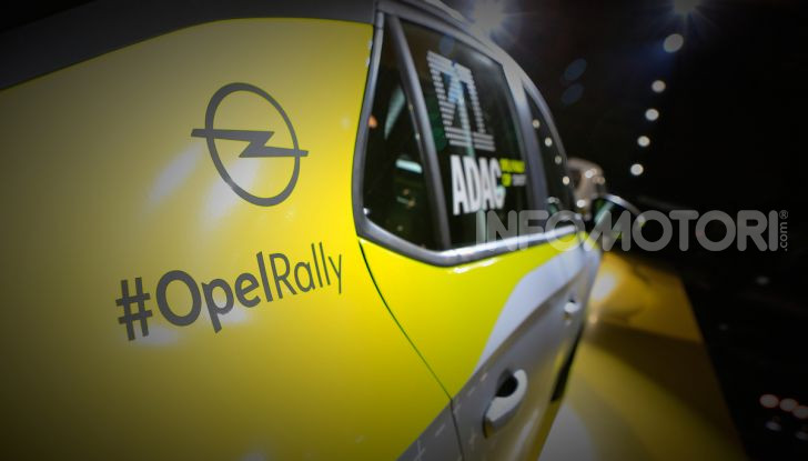 Opel Corsa-e, la prima auto da rally elettrica - Foto 10 di 17