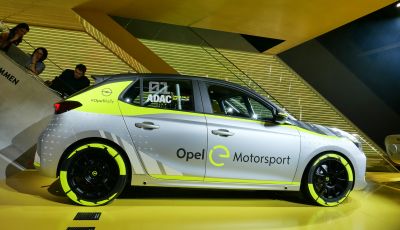 Opel Corsa-e, la prima auto da rally elettrica