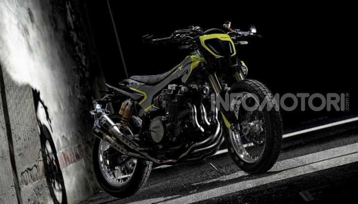 La Yamaha XJR 1300 Mya di Valentino Rossi