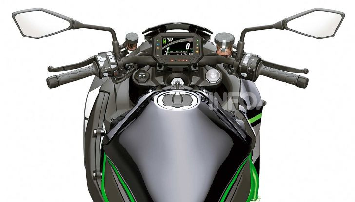 [VIDEO] Kawasaki Z H2: la Naked col Turbo ha 200CV! - Foto 7 di 14
