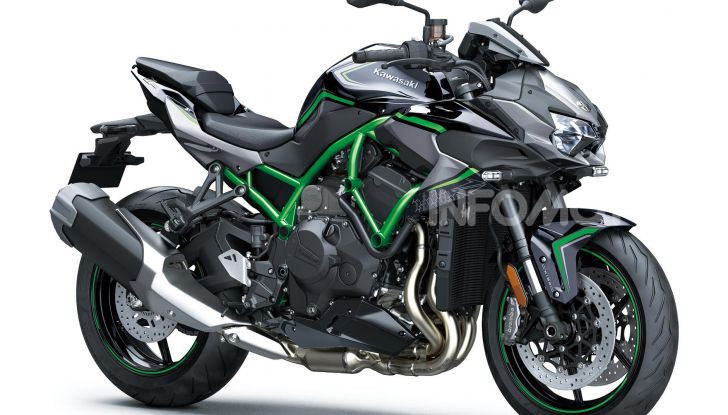 [VIDEO] Kawasaki Z H2: la Naked col Turbo ha 200CV! - Foto 9 di 14