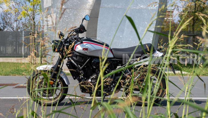 Yamaha XSR 700 XTribute estetica