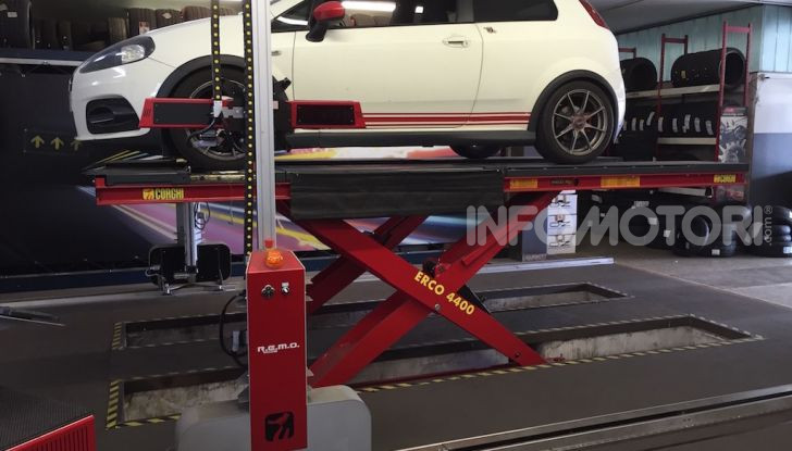 Convergenza gomme Abarth Grande Punto