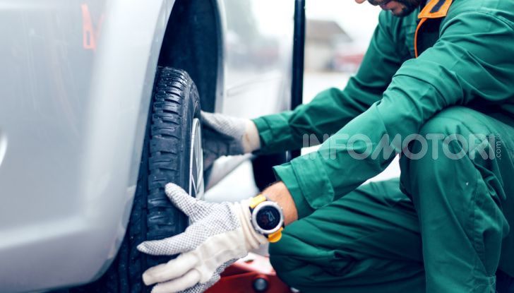 Convergenza gomme manutenzione