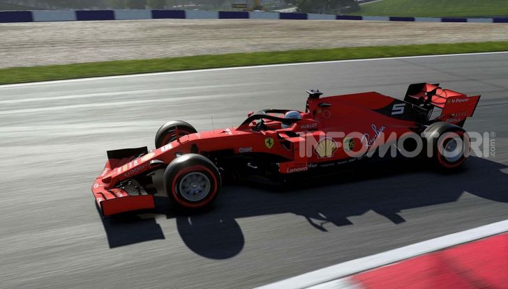 F1 2019 game Sebastian Vettel Ferrari