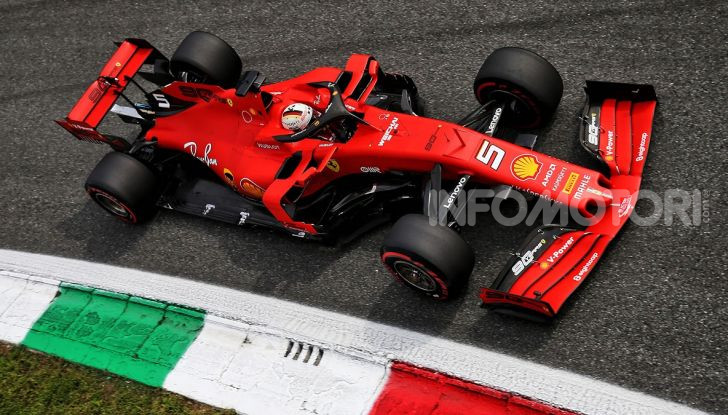 F1 2019 Sebastian Vettel Scuderia Ferrari Autodromo di Monza
