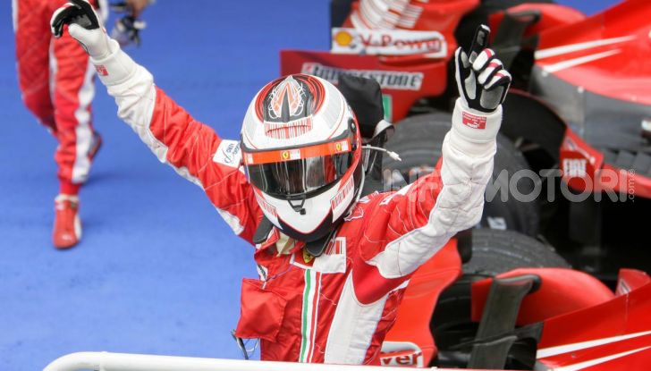 Kimi Raikkonen Campione del Mondo Ferrari F1 2007