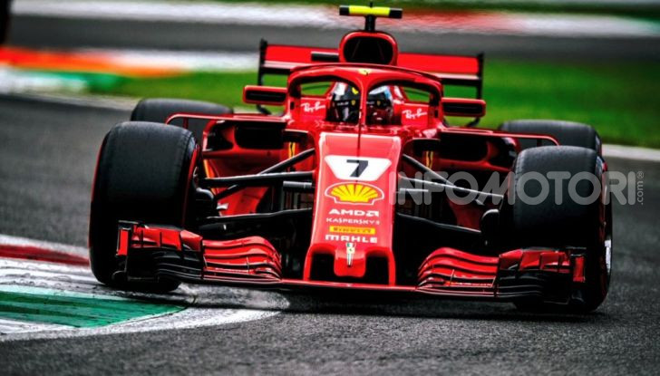 Kimi Raikkonen Scuderia Ferrari F1 2018 Monza