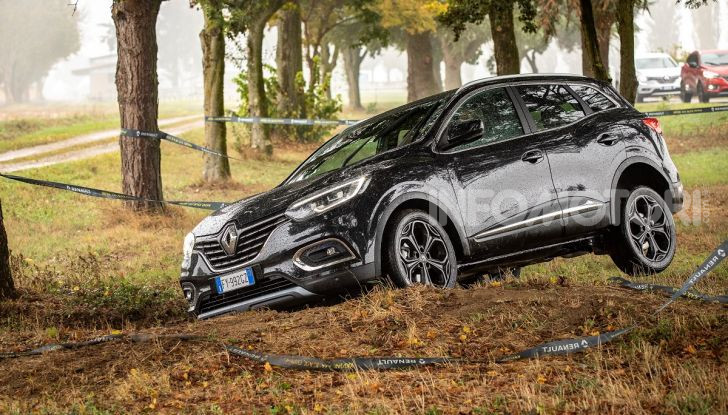 Renault Kadjar 4x4 Black Edition, scarsa aderenza