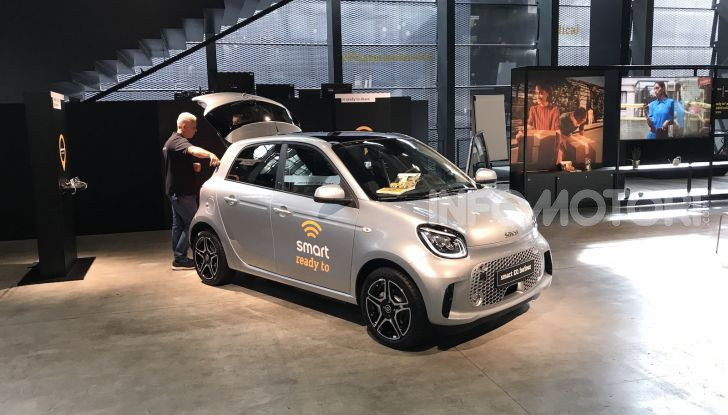 Nuove smart fortwo EQ e forfour EQ: le citycar ora solo elettriche - Foto 2 di 10