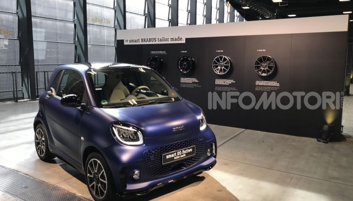 Nuove smart fortwo EQ e forfour EQ: le citycar ora solo elettriche - Foto 5 di 10