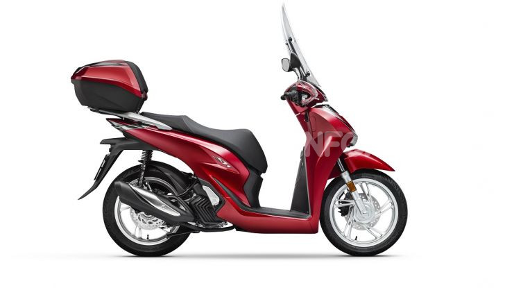 Honda SH125/150i 2020: lo scooter best-seller di vendite in Europa si rifà il look - Foto 6 di 11
