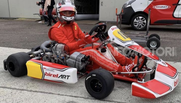 Karting: il ferrarista Charles Leclerc fonda un team di go-kart con BirelART - Foto 2 di 11