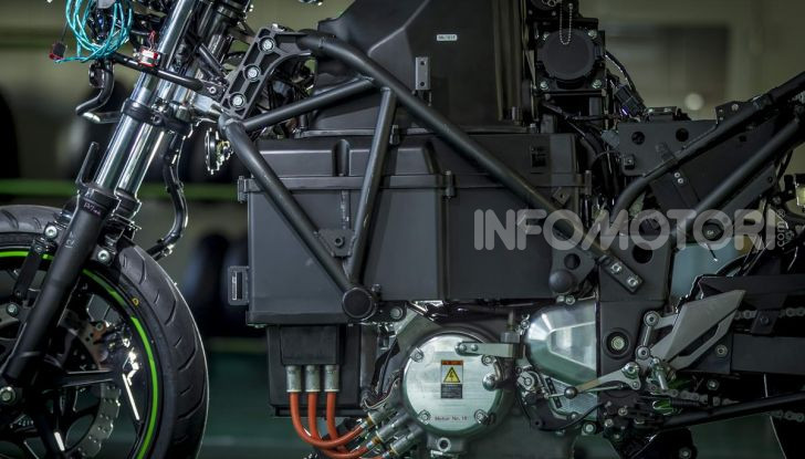 Kawasaki accelera verso la produzione della prima moto elettrica - Foto 5 di 11