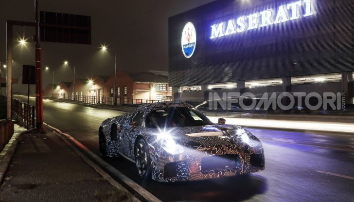 Nuova sportiva Maserati, le immagini del prototipo - Foto 1 di 5
