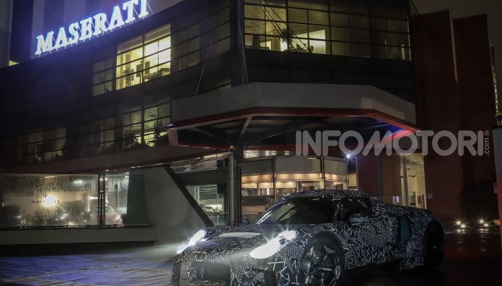 Nuova sportiva Maserati, le immagini del prototipo - Foto 4 di 5