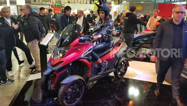 [VIDEO] Quadro diventa Qooder: il re degli scooter elettrici ad EICMA 2019 - Foto 5 di 10