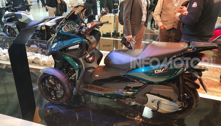 [VIDEO] Quadro diventa Qooder: il re degli scooter elettrici ad EICMA 2019 - Foto 9 di 10