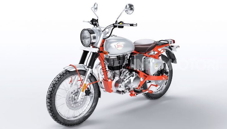 Royal Enfield porta a EICMA tradizone e passione per il custom - Foto 3 di 17
