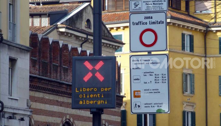 cartello ztl Verona