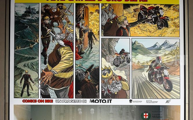 Eicma 2019: una MV Agusta Brutale 1000 Serie Oro nella Rinascente del Duomo di Milano - Foto 2 di 2