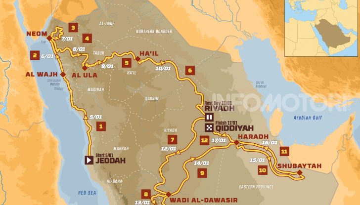 La Dakar sbarca in Arabia Saudita. Presentato il percorso dell’edizione 2020 - Foto 12 di 17