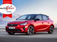 Opel Corsa e Corsa-e vincono il premio AUTOBEST 2020