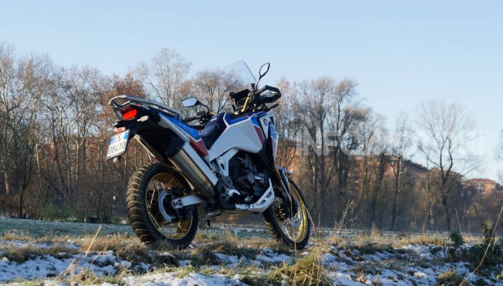 Prova Honda Africa Twin 1100 DCT Adventure Sports 2020: caratteristiche e prezzo - Foto 22 di 63