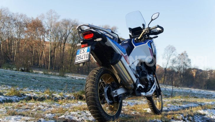 Prova Honda Africa Twin 1100 DCT Adventure Sports 2020: caratteristiche e prezzo - Foto 57 di 63