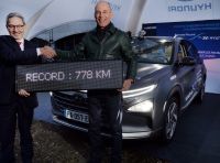 Hyundai Nexo da record: 778 km con un pieno di idrogeno