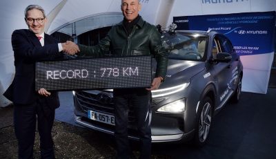 Hyundai Nexo da record: 778 km con un pieno di idrogeno