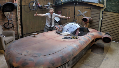 Il Landspeeder di Star Wars diventa realtà