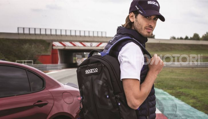 Antonio Giovinazzi testimonial Sparco 2020
