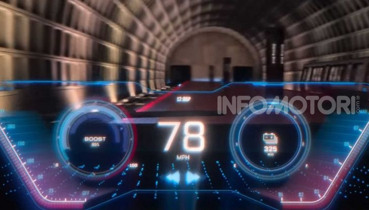 Audi RSQ e-Tron head up display