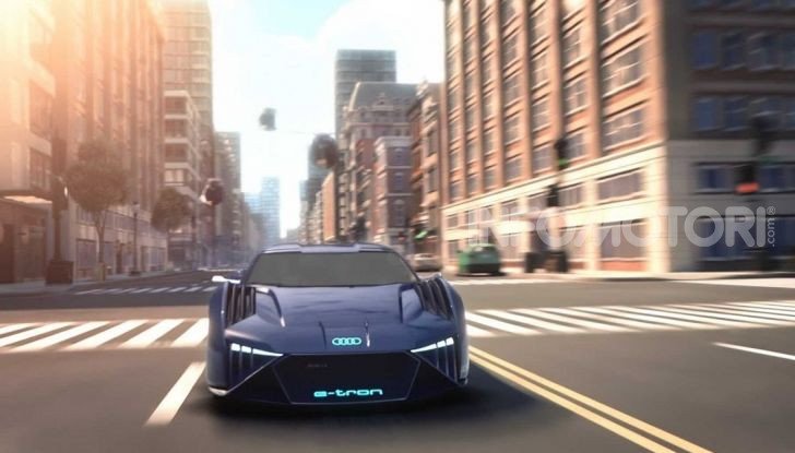 Audi RSQ e-Tron spie sotto copertura