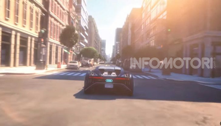 Audi RSQ e-Tron fari posteriori