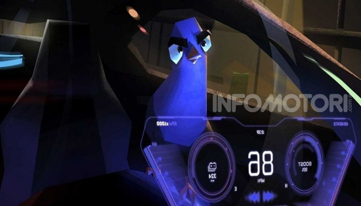 Audi RSQ e-Tron cartone animato