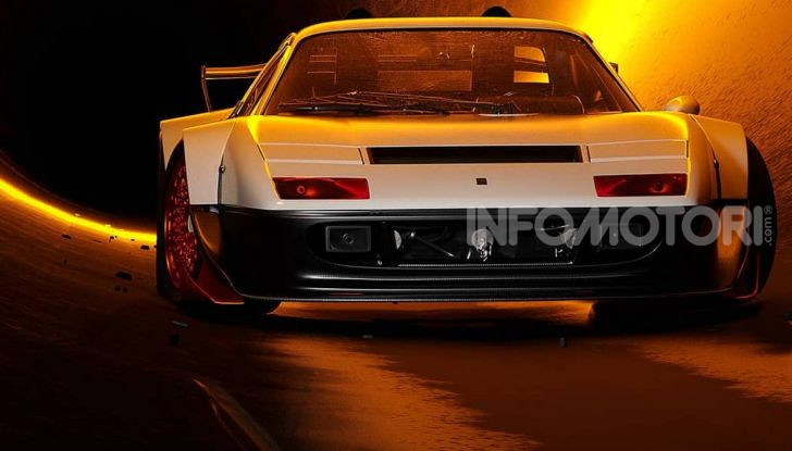 Ferrari 512 BB rendering
