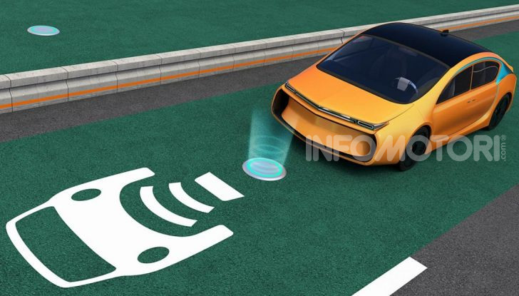 ricarica wireless automobili