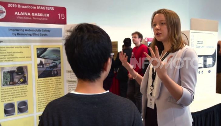 Alaina Gassler, ragazza inventa anti incidente