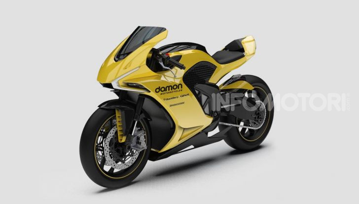 Damon Hypersport: la moto elettrica del futuro conquista il Ces 2020 - Foto 5 di 6