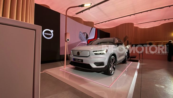 Volvo XC40 Recharge P8, la prima elettrica pura del marchio svedese - Foto 2 di 14