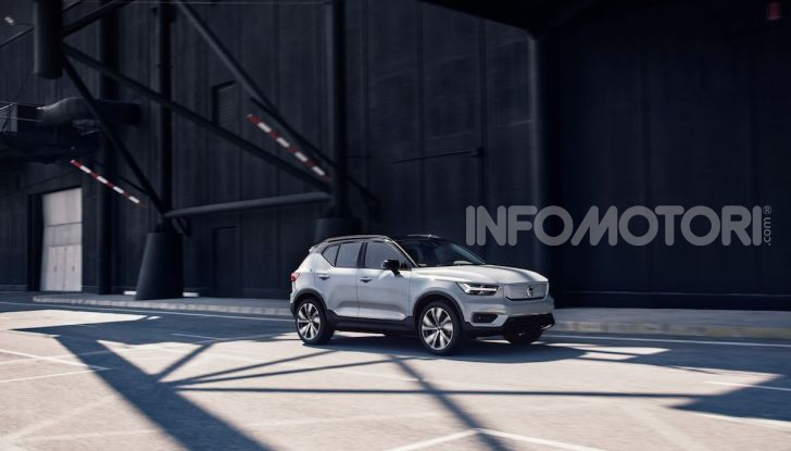 Volvo XC40 Recharge P8, la prima elettrica pura del marchio svedese - Foto 13 di 14