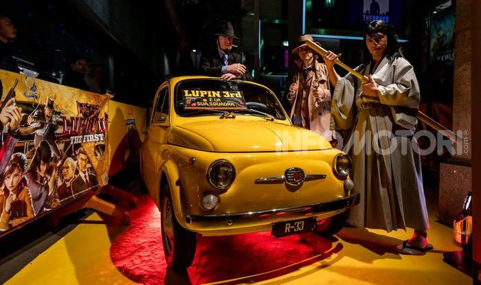 Film: Lupin III – The First con una Abarth 595 Turismo - Foto 2 di 4